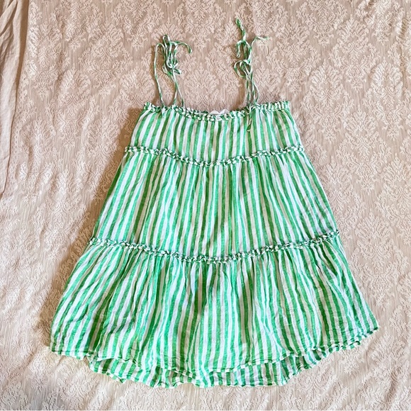 Rails Caralyn cayman green stripe mini dress - Picture 11 of 11